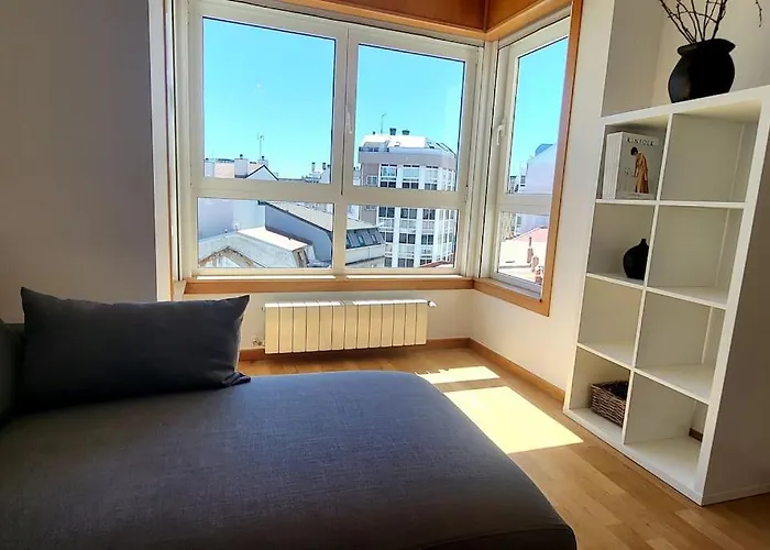 En El Centro * ア・コルーニャ