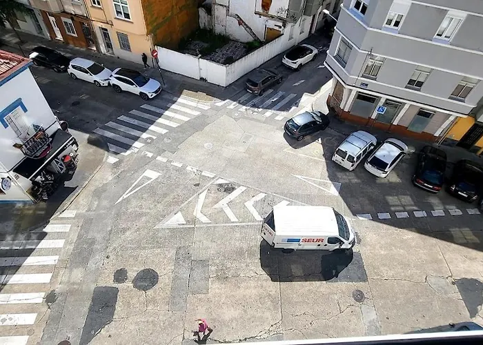 アパート En El Centro ア・コルーニャ